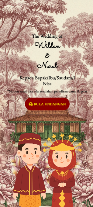 Thumbnail Undangan Wildan & Nurul